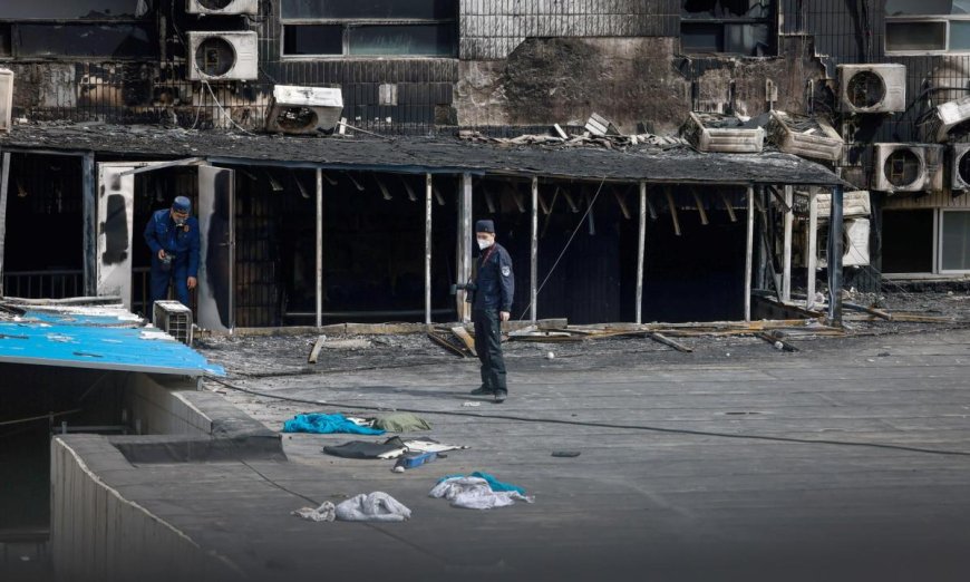 CHINA: detienen a 12 personas por incendio en un hospital que deja al menos 29 muertos