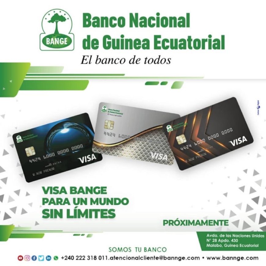 Las tarjetas de crédito Visa ahora estarán disponibles para los clientes de Bange