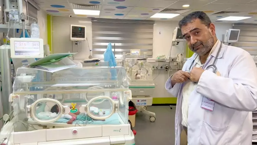 En Gaza, los médicos rescataron a un bebé que estaba en el útero de la madre muerta