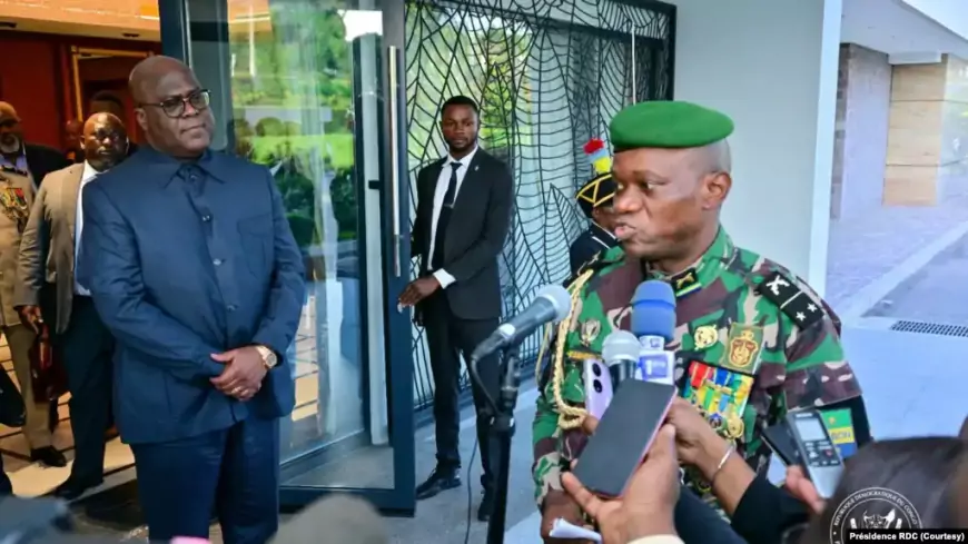 El líder golpista de Gabón visita Camerún para pedir el fin de las sanciones a la CEMAC